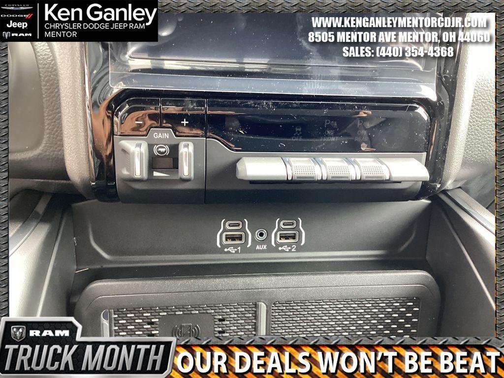 new 2025 Ram 1500 car, priced at $58,678
