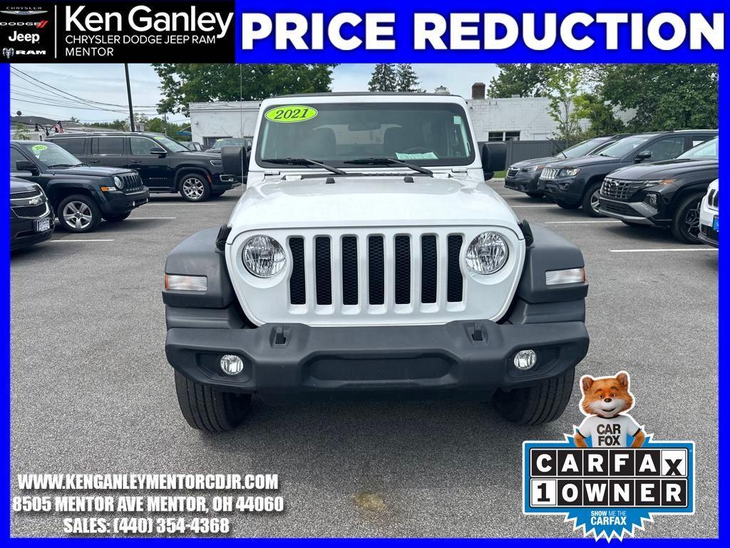 used 2021 Jeep Wrangler Unlimited car, priced at $29,900