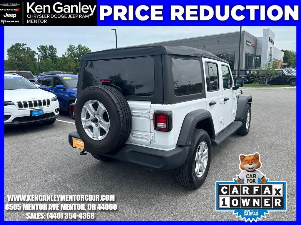 used 2021 Jeep Wrangler Unlimited car, priced at $29,900