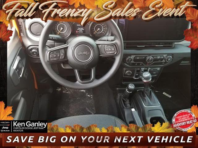new 2025 Jeep Wrangler car, priced at $35,805