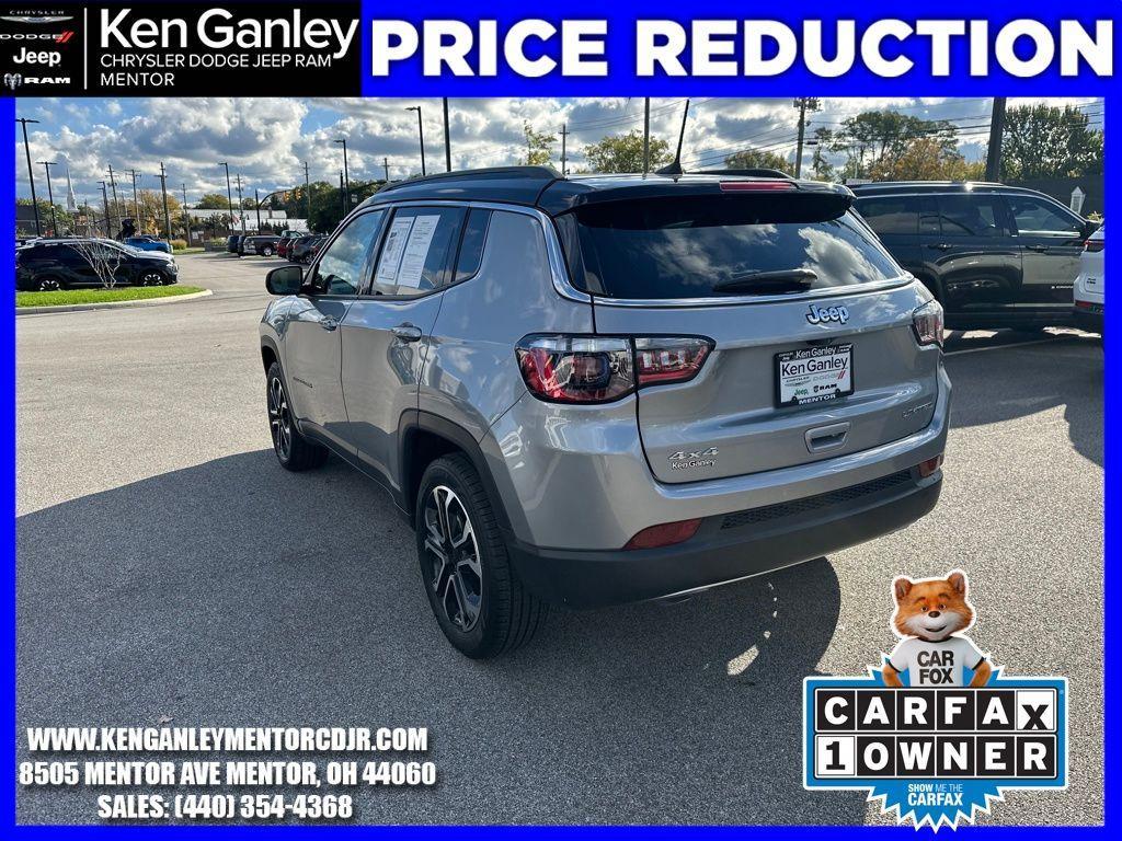 used 2023 Jeep Compass car, priced at $25,680
