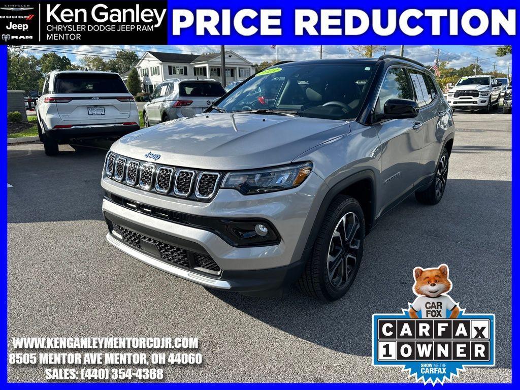 used 2023 Jeep Compass car, priced at $25,680