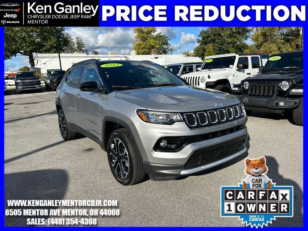 used 2023 Jeep Compass car, priced at $25,680