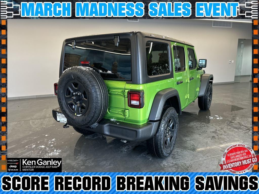 new 2025 Jeep Wrangler car, priced at $39,380