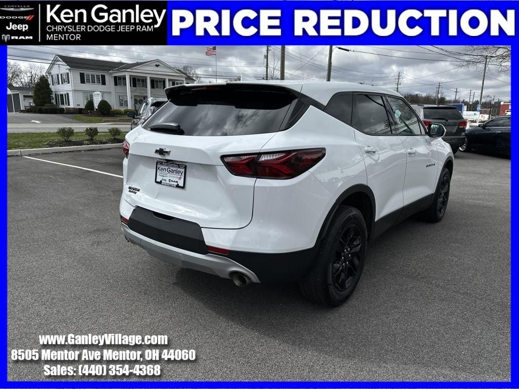used 2022 Chevrolet Blazer car, priced at $23,500