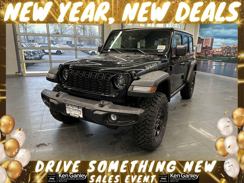 new 2025 Jeep Wrangler car, priced at $44,083