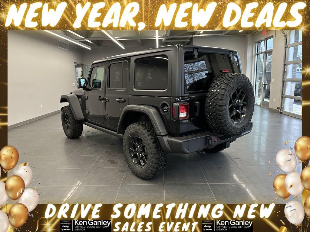 new 2025 Jeep Wrangler car, priced at $44,083