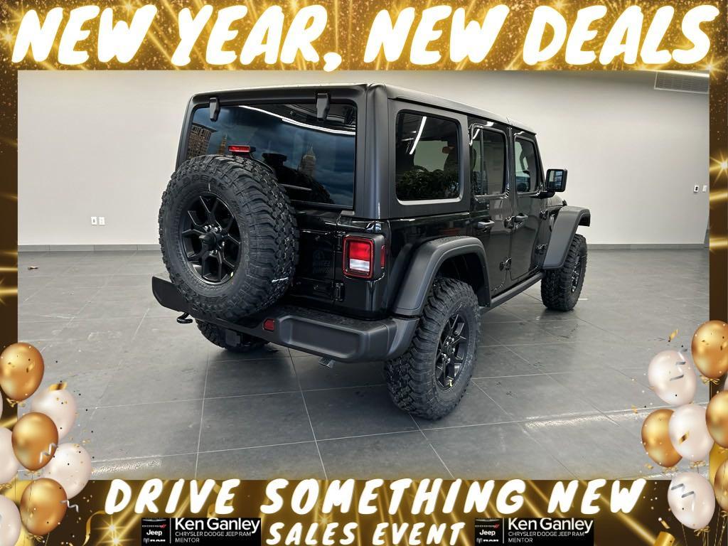 new 2025 Jeep Wrangler car, priced at $44,083