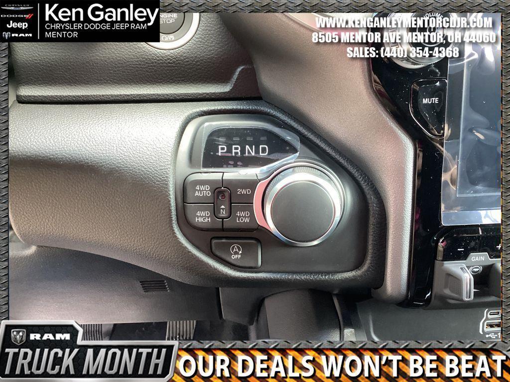 new 2025 Ram 1500 car, priced at $43,356