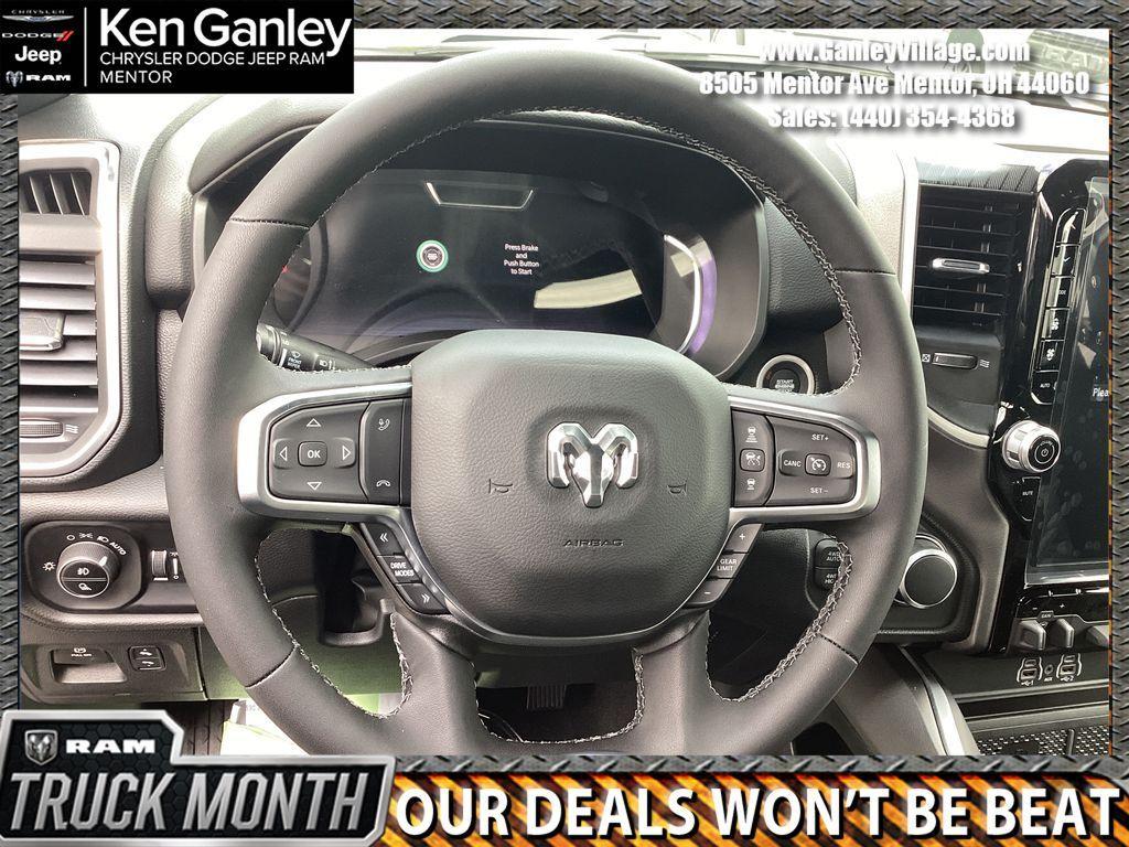 new 2025 Ram 1500 car, priced at $49,045