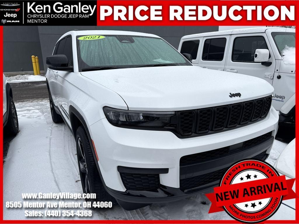 used 2021 Jeep Grand Cherokee L car, priced at $30,900