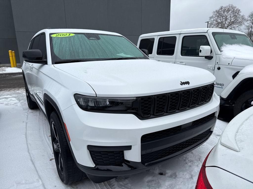 used 2021 Jeep Grand Cherokee L car, priced at $30,900