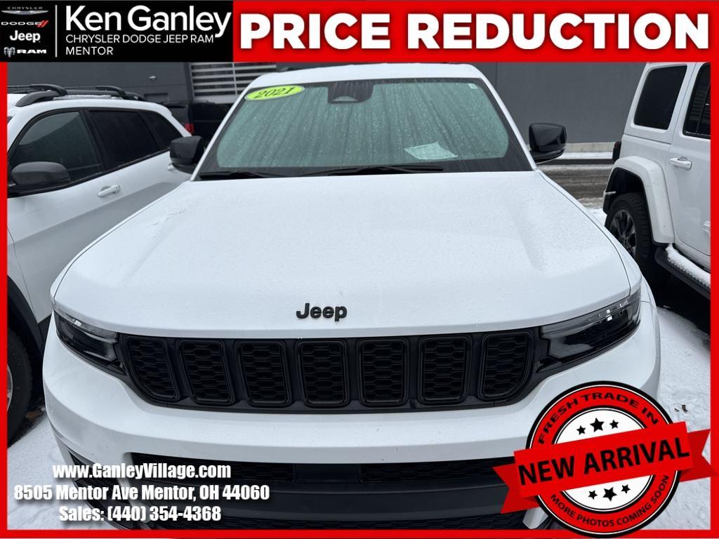 used 2021 Jeep Grand Cherokee L car, priced at $30,900