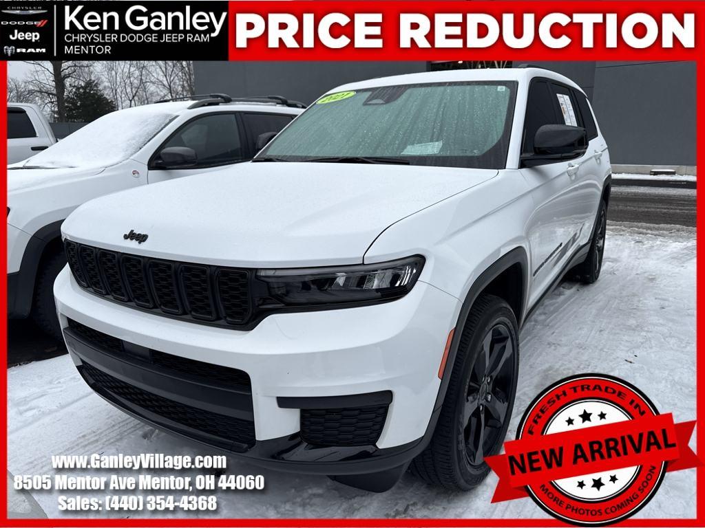 used 2021 Jeep Grand Cherokee L car, priced at $30,900