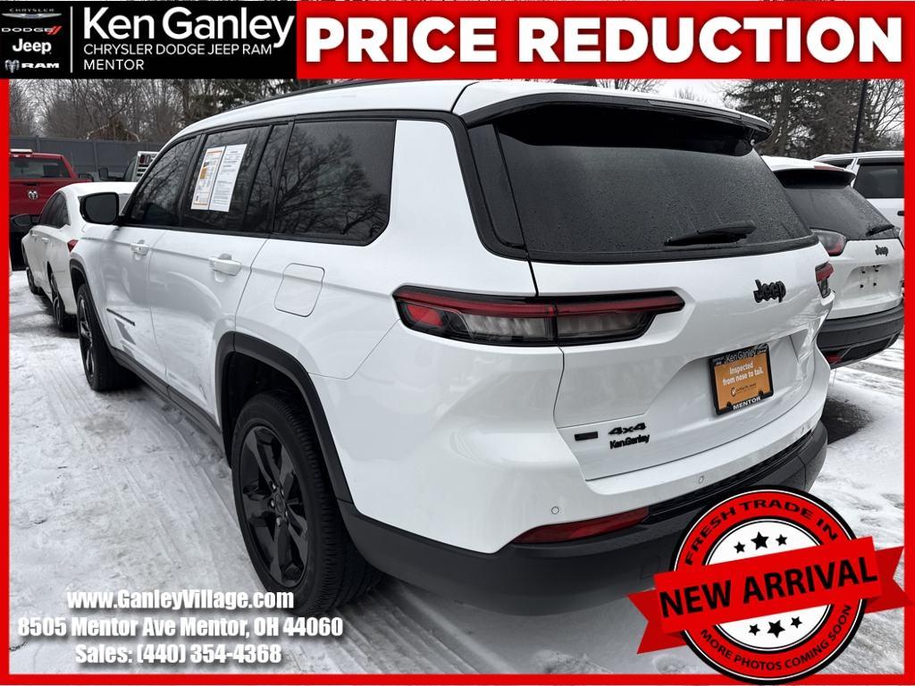 used 2021 Jeep Grand Cherokee L car, priced at $30,900