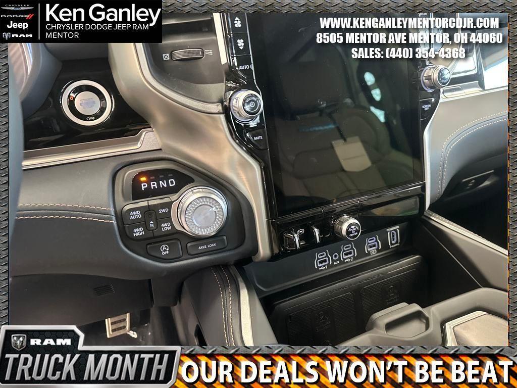 new 2025 Ram 1500 car, priced at $90,960