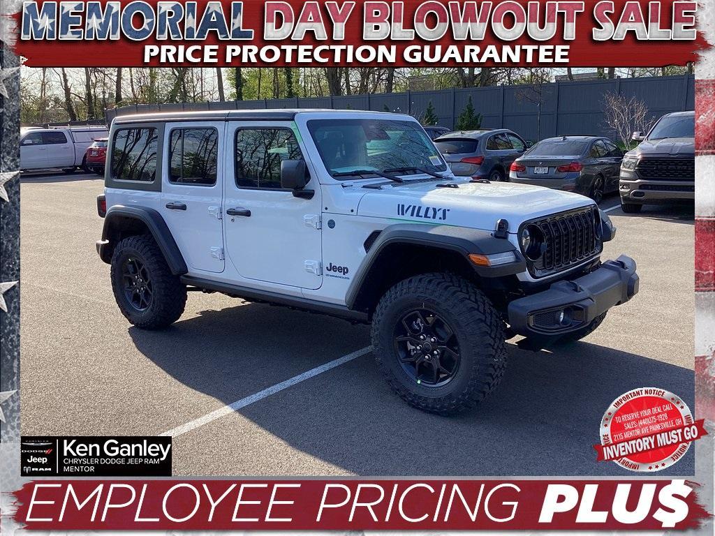 new 2025 Jeep Wrangler 4xe car, priced at $52,705