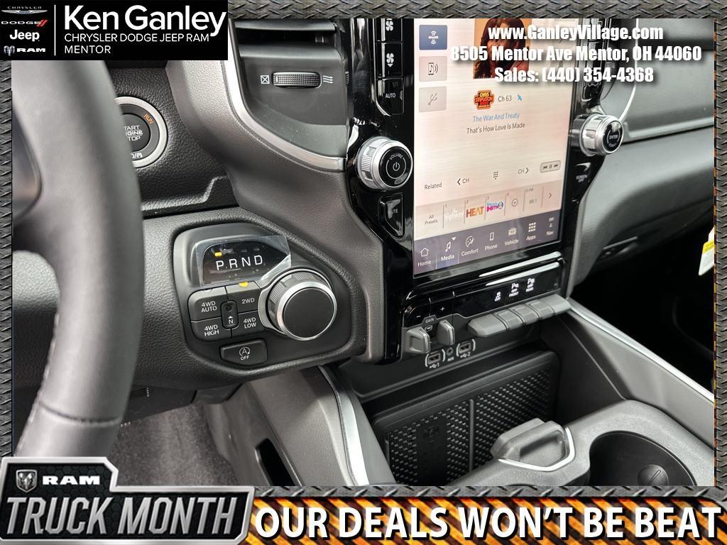 new 2025 Ram 1500 car, priced at $46,195