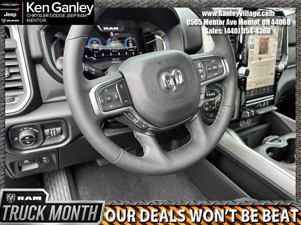 new 2025 Ram 1500 car, priced at $46,195