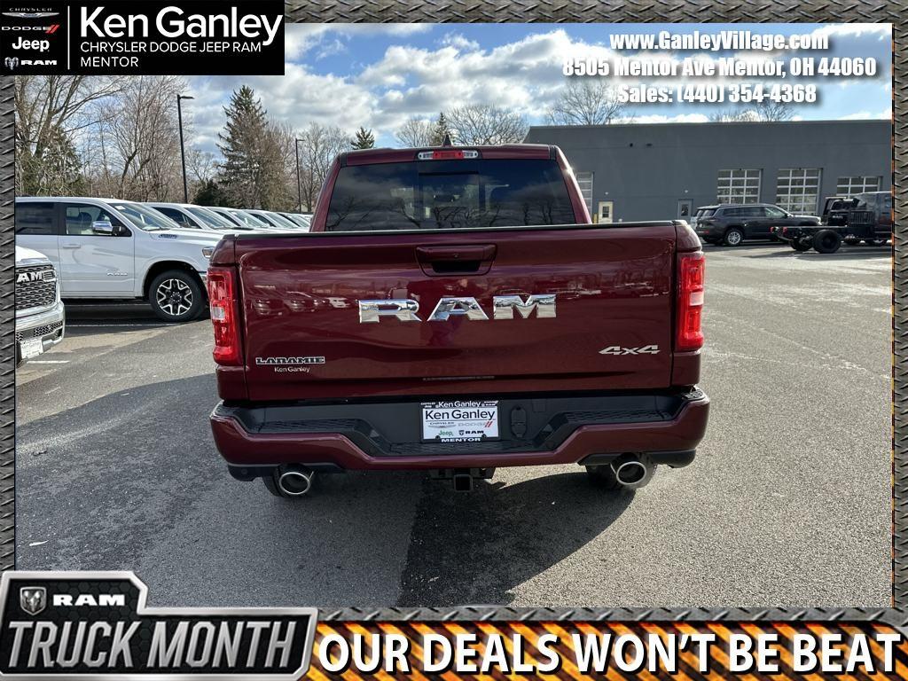 new 2025 Ram 1500 car, priced at $59,717