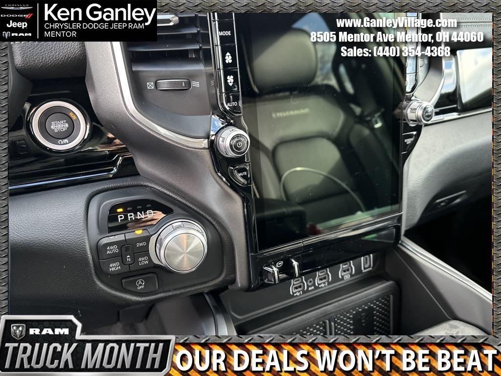 new 2025 Ram 1500 car, priced at $59,717