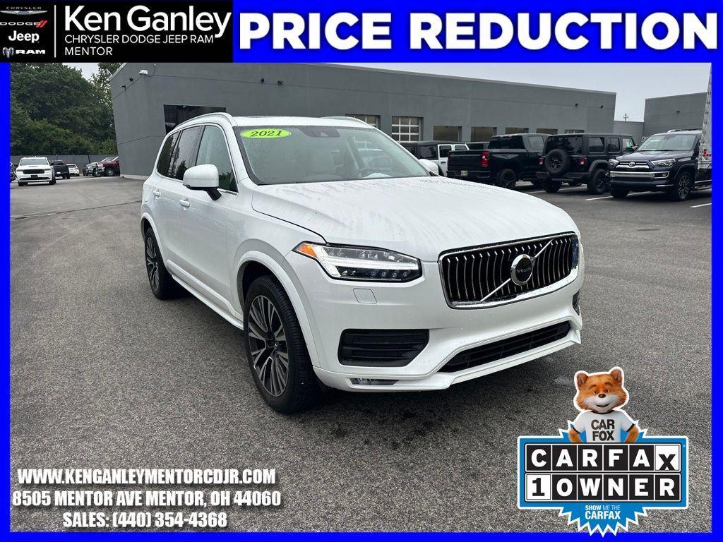 used 2021 Volvo XC90 car, priced at $24,500