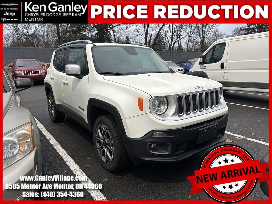 used 2017 Jeep Renegade car, priced at $14,259