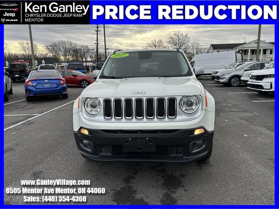 used 2017 Jeep Renegade car, priced at $14,259