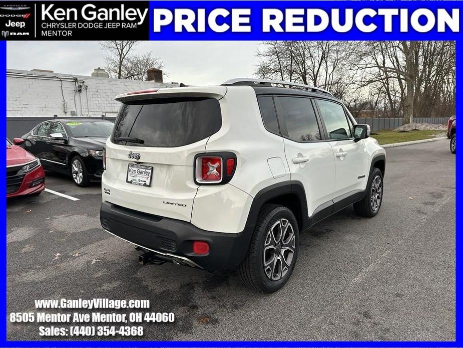 used 2017 Jeep Renegade car, priced at $14,259