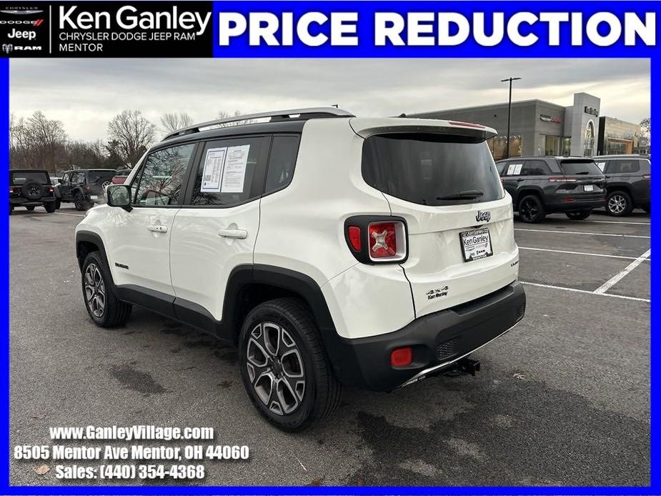 used 2017 Jeep Renegade car, priced at $14,259