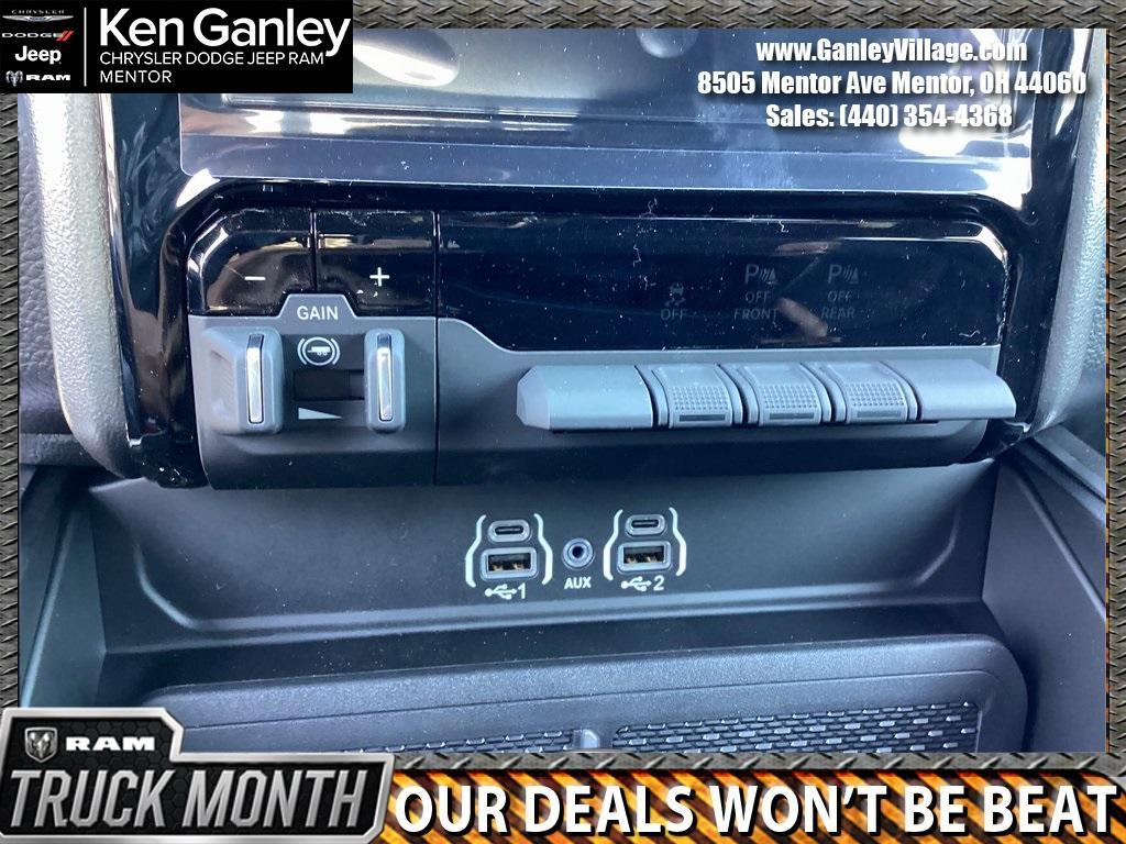 new 2025 Ram 1500 car, priced at $53,834
