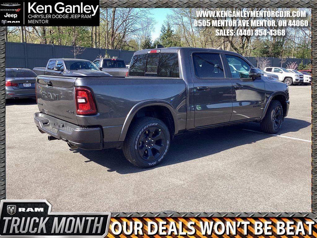 new 2025 Ram 1500 car, priced at $53,834