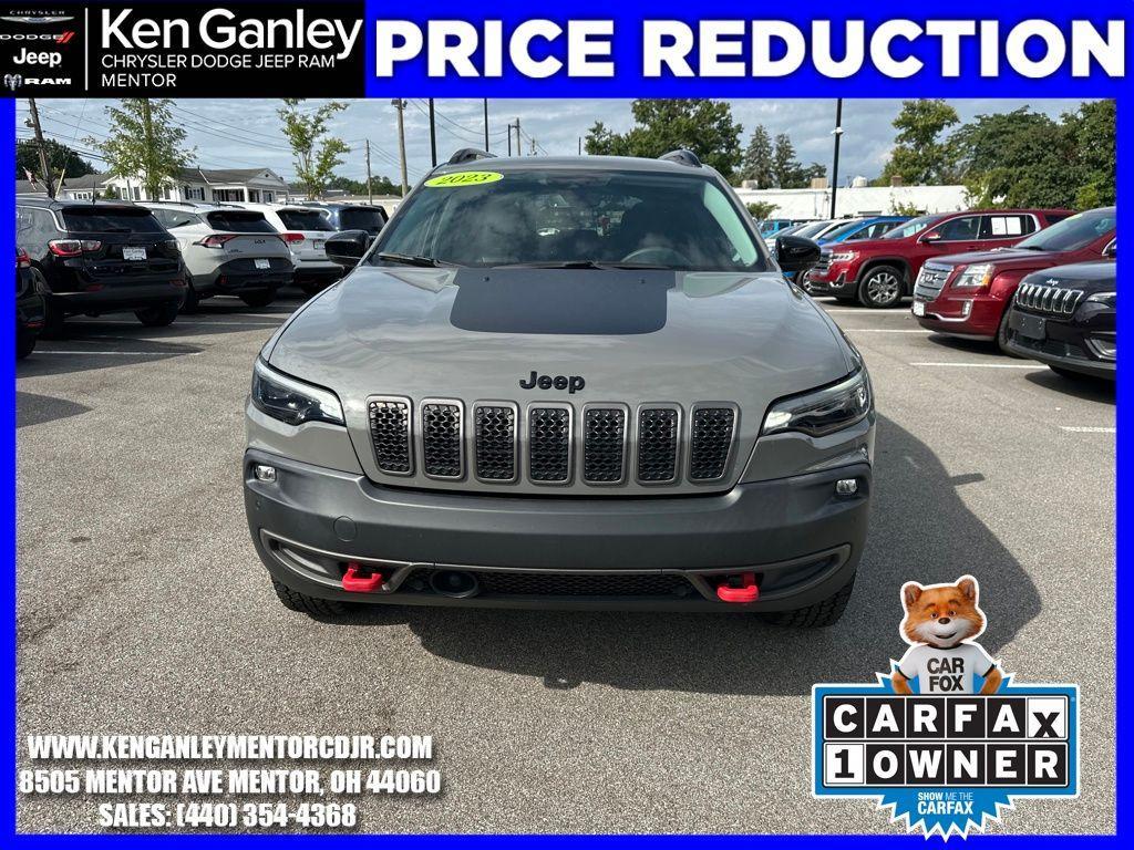 used 2023 Jeep Cherokee car, priced at $24,400