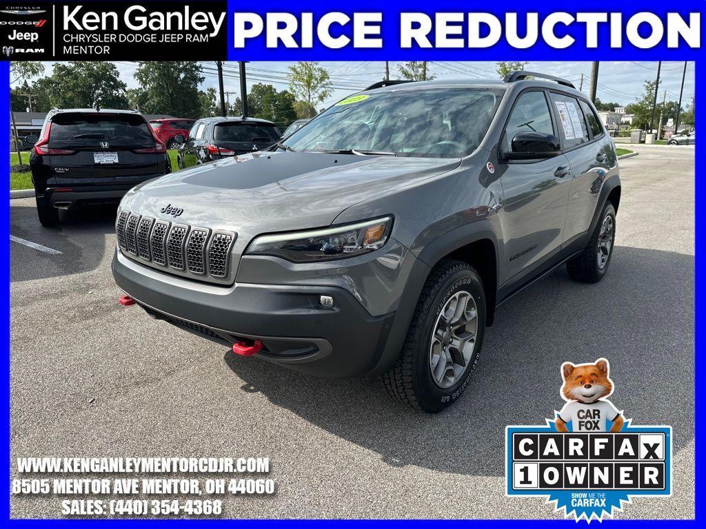 used 2023 Jeep Cherokee car, priced at $24,400