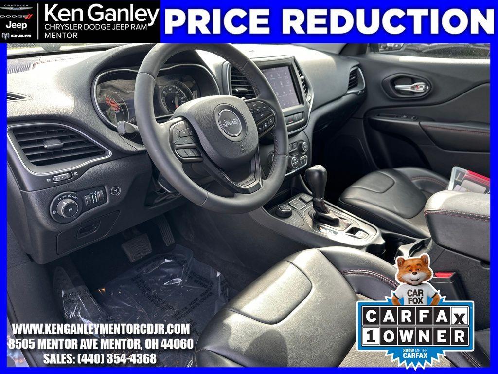 used 2023 Jeep Cherokee car, priced at $24,400