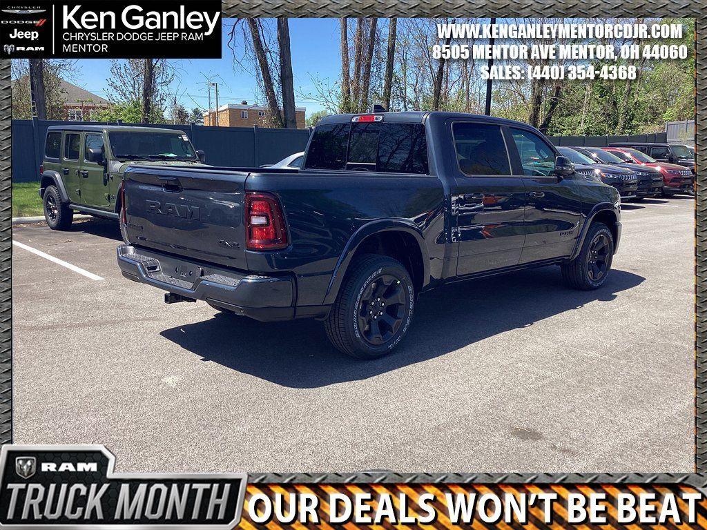 new 2025 Ram 1500 car, priced at $49,195