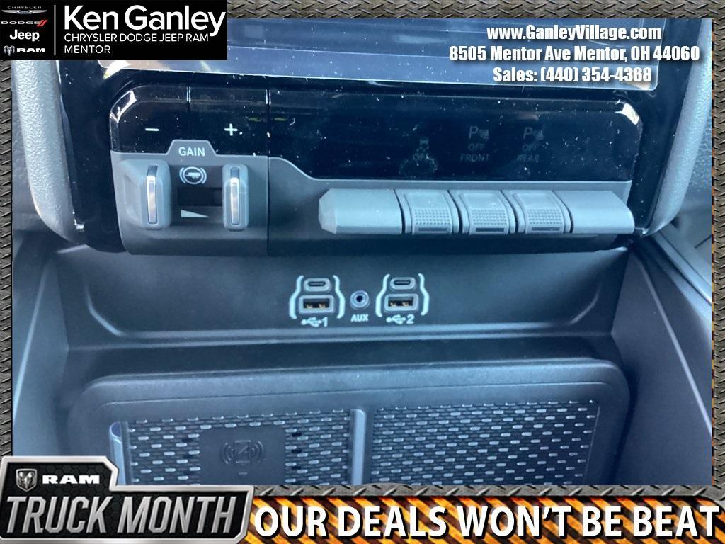 new 2025 Ram 1500 car, priced at $49,195