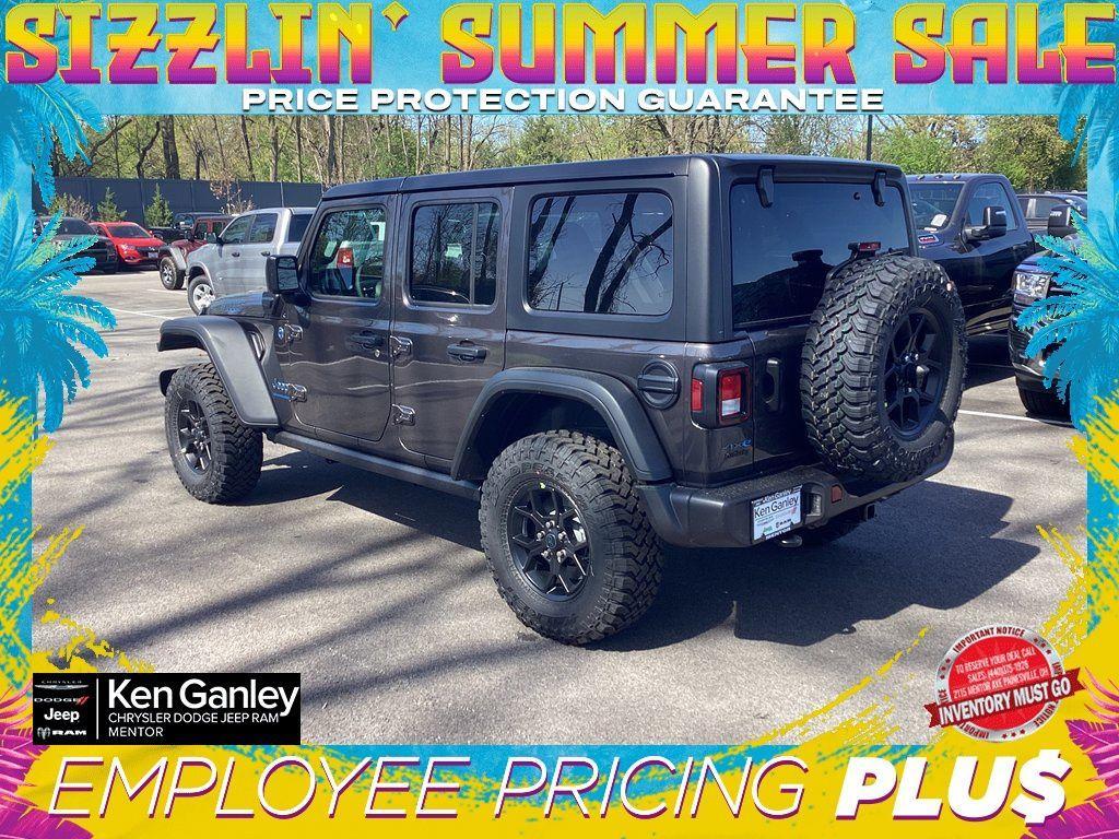 new 2025 Jeep Wrangler 4xe car, priced at $53,180