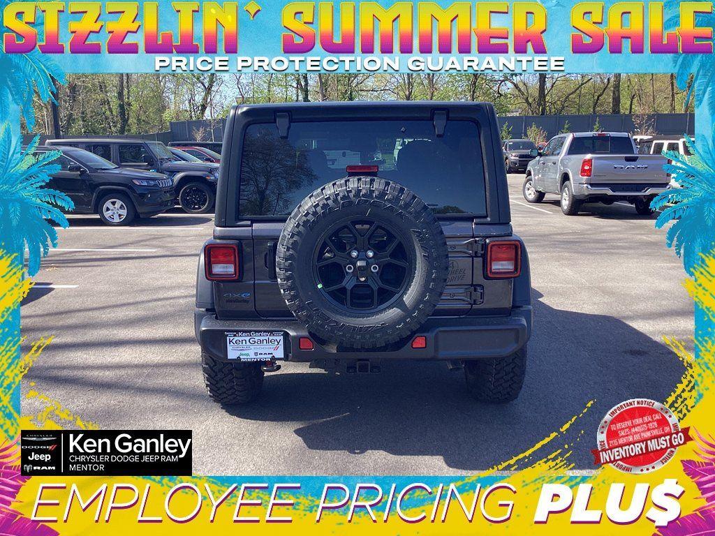 new 2025 Jeep Wrangler 4xe car, priced at $53,180