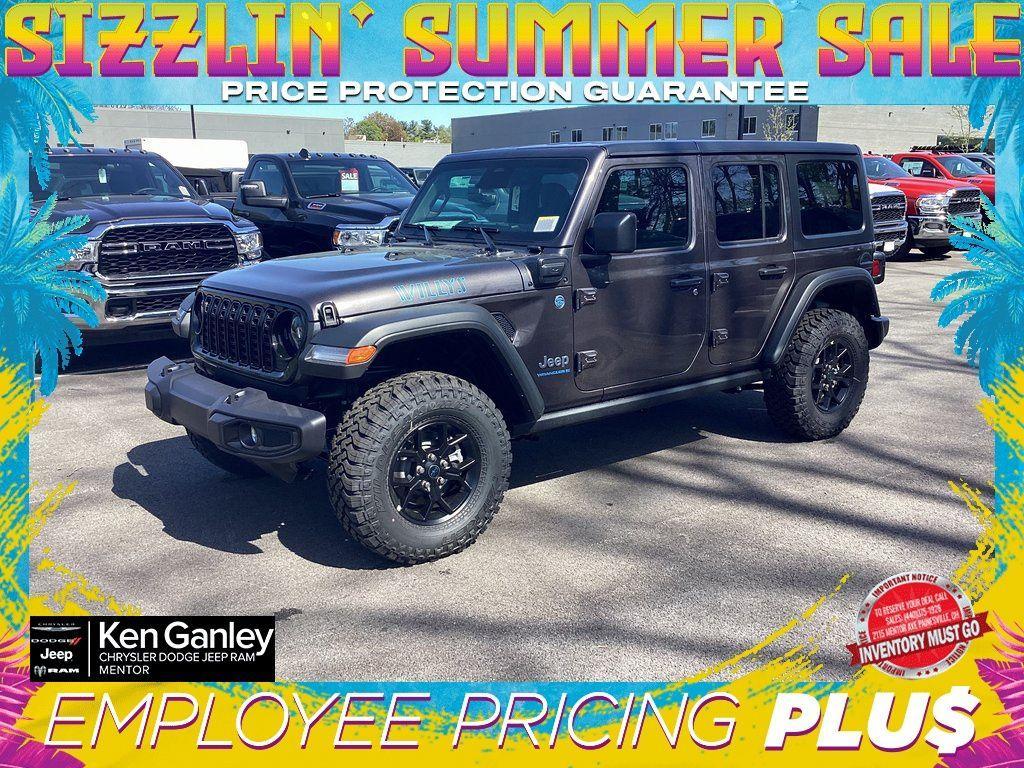new 2025 Jeep Wrangler 4xe car, priced at $53,180