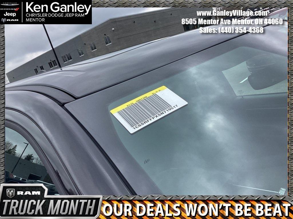new 2025 Ram 1500 car, priced at $49,250