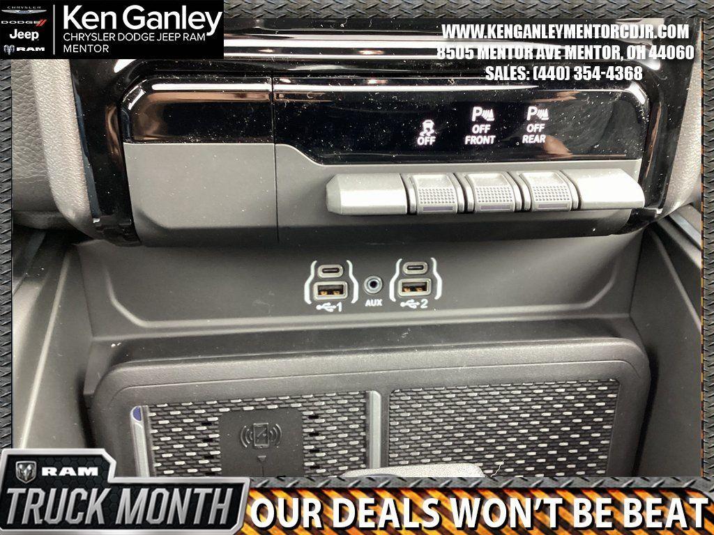 new 2025 Ram 1500 car, priced at $53,500