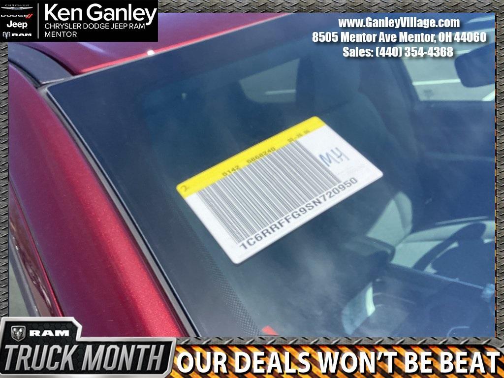 new 2025 Ram 1500 car, priced at $44,130