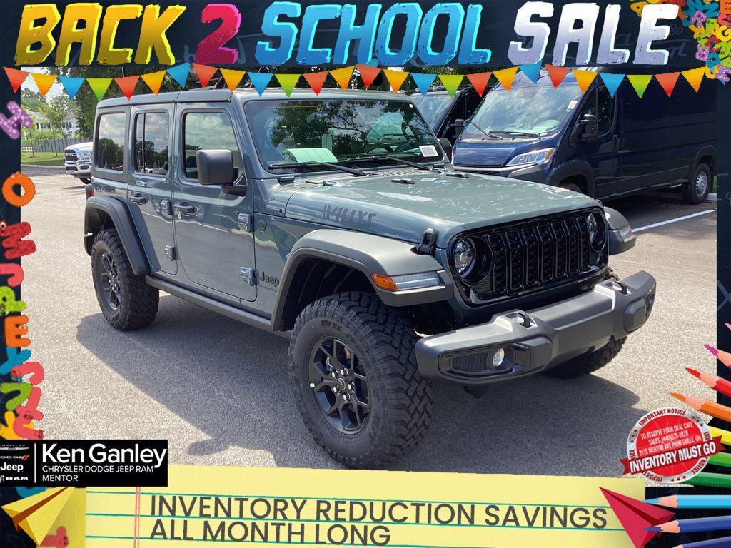 new 2025 Jeep Wrangler car, priced at $45,590