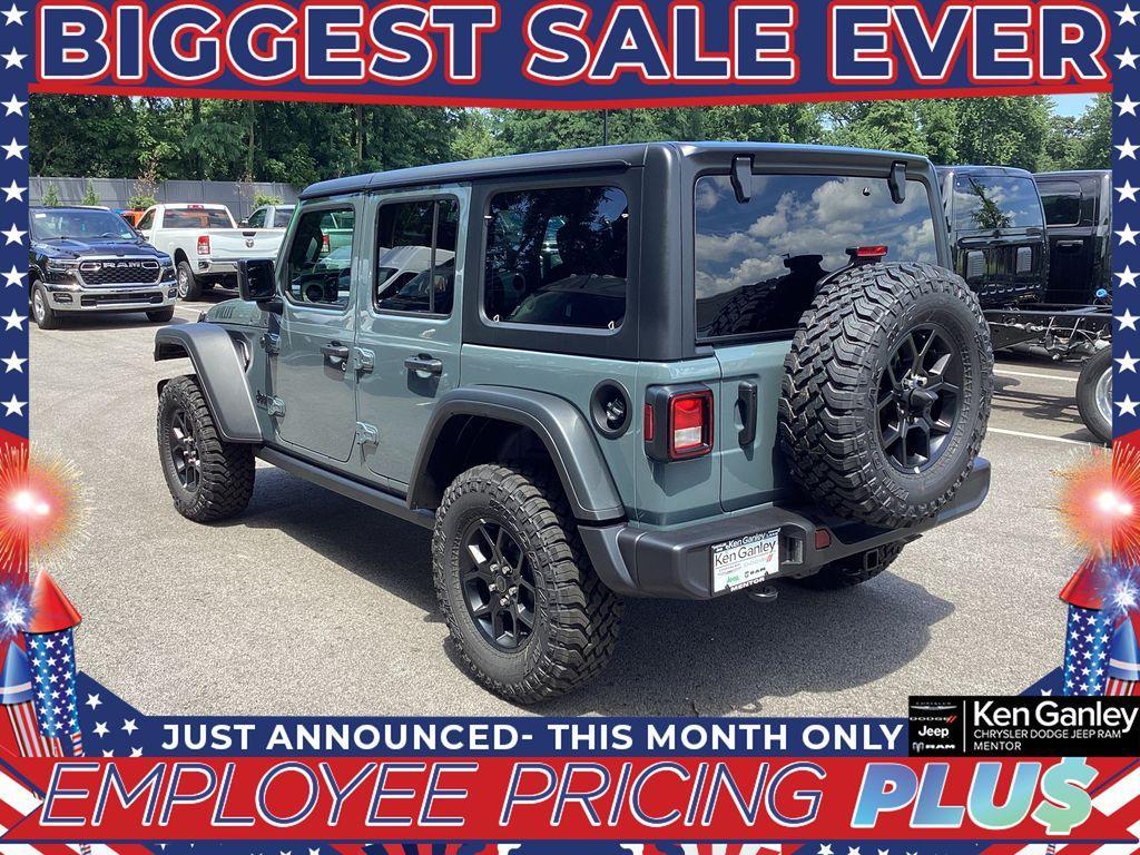 new 2025 Jeep Wrangler car, priced at $45,590
