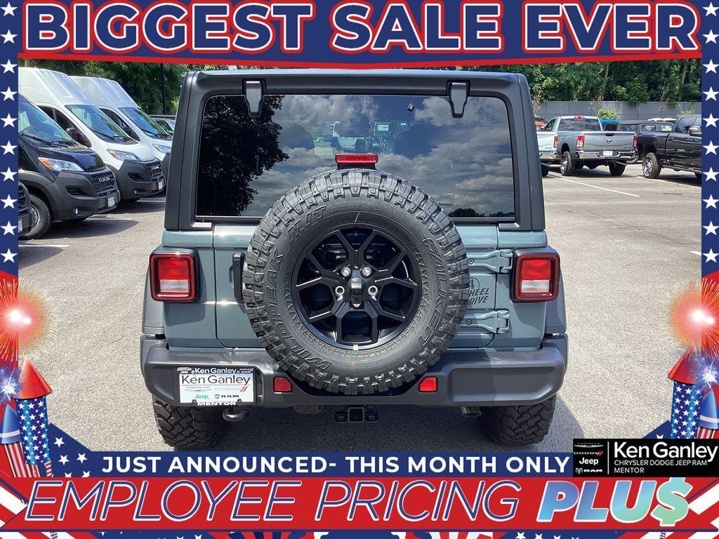 new 2025 Jeep Wrangler car, priced at $45,590