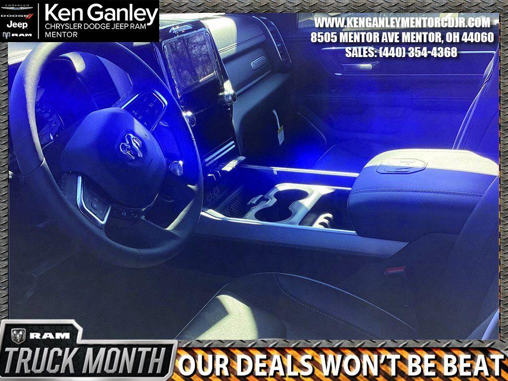 new 2025 Ram 1500 car, priced at $53,995
