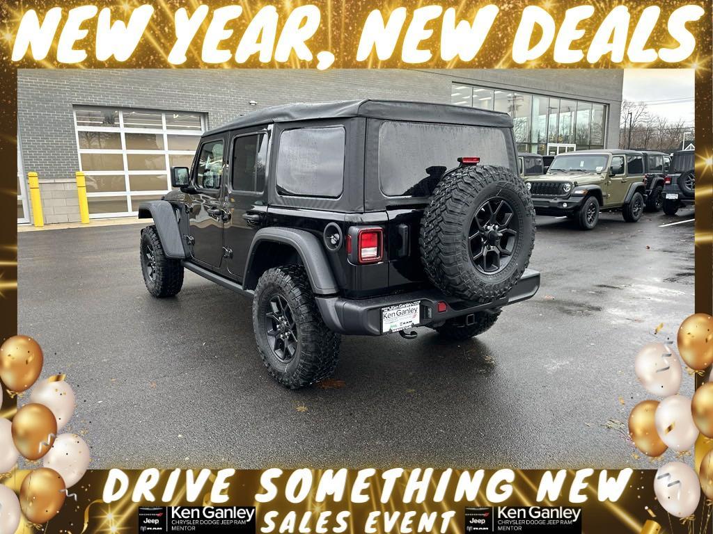 new 2025 Jeep Wrangler car, priced at $44,582