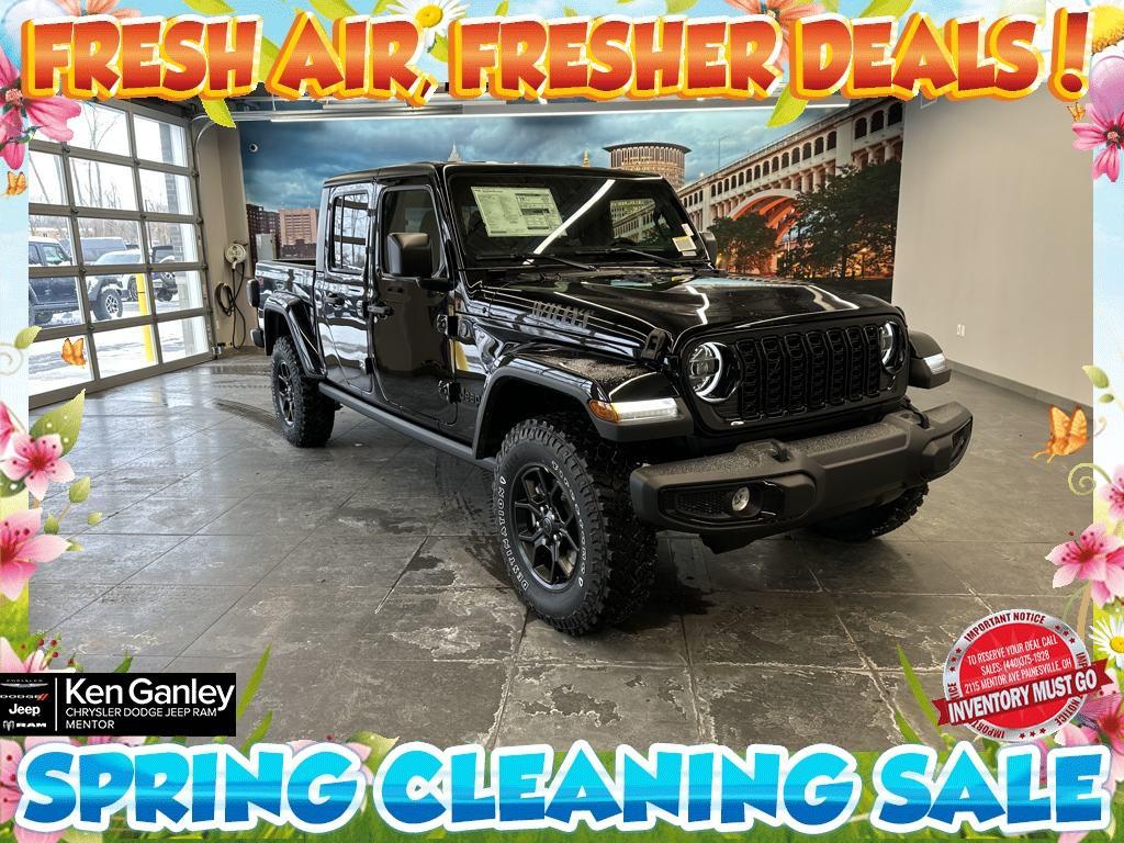 new 2025 Jeep Gladiator car, priced at $48,785