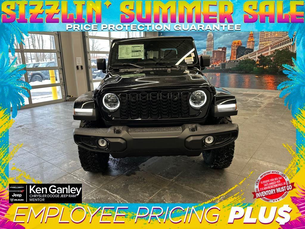new 2025 Jeep Gladiator car, priced at $48,509